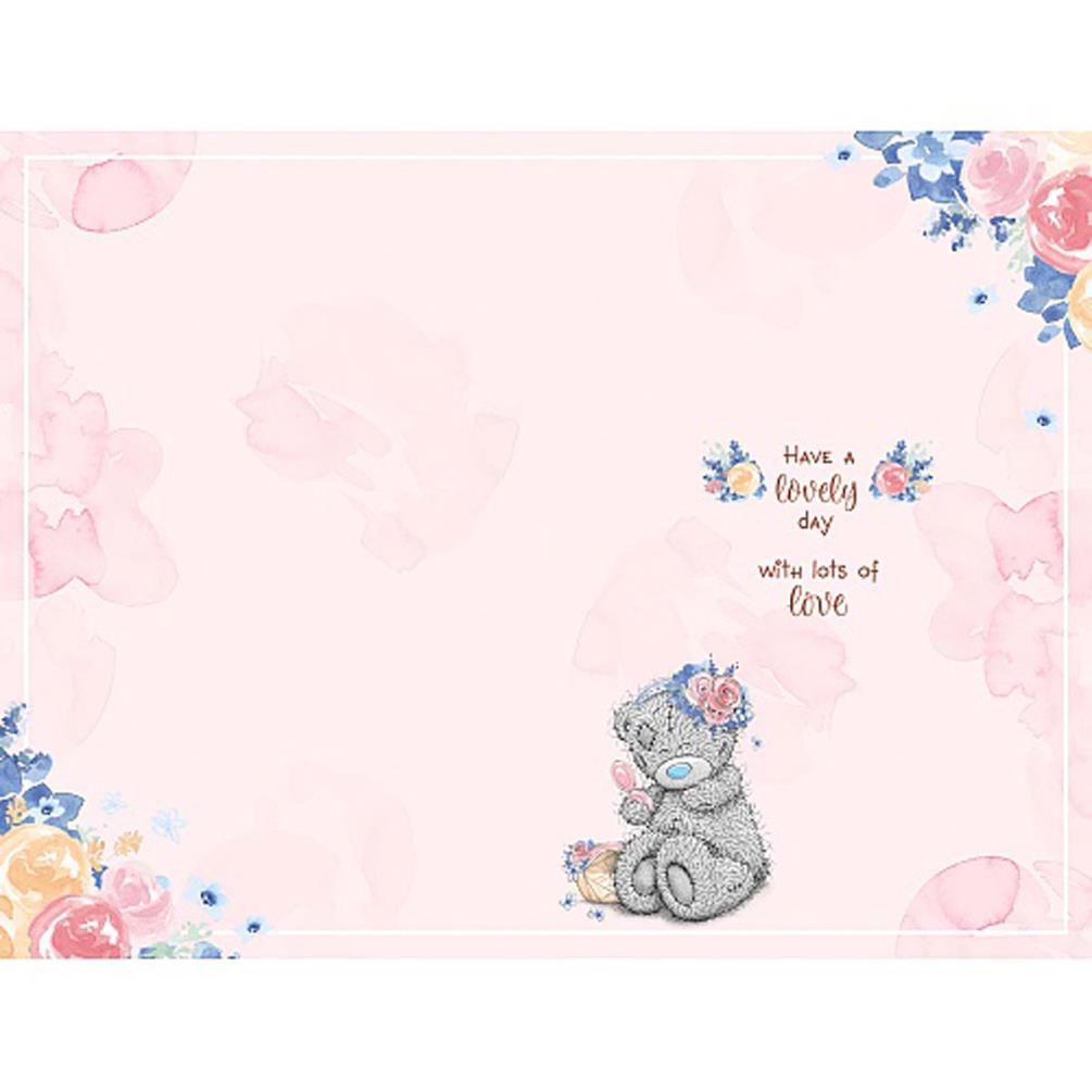From Your Granddaughter Me to You Bear Mother's Day Card Extra Image 1